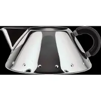 Alessi Cream Jug I 18/10 Polerat Stainless Steel Och Pa - Black - D10.5CM