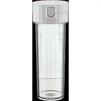 Alessi Container With Lid And Spout For Mdl17 W - White - D8.5CM
