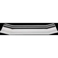 Alessi Rectanyellow Tray In 18/10 Stainless Steel, Mirror-Polished - Silver - W25CM