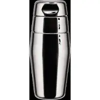 Alessi Cocktail Shaker I 18/10 Matte Stainless Steel - Silver - H16.5CM