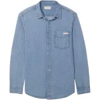 Calvin Klein Jeans Essential Classic 205 Lt Blue Sh - Blue - S