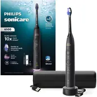 Philips Sonicare 6500 HX7411/10 sonic-sähköhammasharja Black 1 kpl