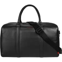 Bugatti Clark Viikonloppukassi Nahka 45 cm Musta