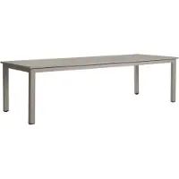 Brafab Lomma XL ruokapöytä 100x260-380 cm Khaki
