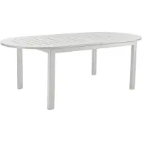 Brafab Lomma Elipse ruokapöytä Light grey