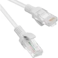 Lanberg PCU6-10CC-0300-S, 3 m, Cat6, U/UTP (UTP), RJ-45, RJ-45, Harmaa