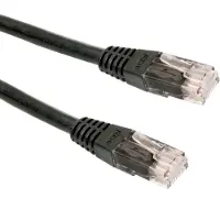 Gembird PP12-3M/BK, 3 m, Cat5e, U/UTP (UTP), RJ-45, RJ-45, Musta