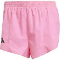 Adidas Urheiluhousut 'Adizero Essentials' vaalea pinkki / musta