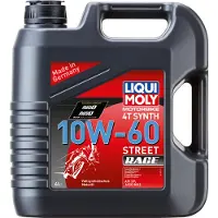 Liqui moly Moottoriöljy 4-tahti 10W-60, 4 l SYNTH 10W-60 STR RACE, 4L