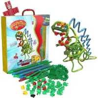 Spaghetteez Twist-A-Saurus Rex Flexible Building Rods 64 pcs.