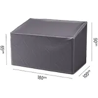 Platinum Oleskelutilan penkin päällinen HB 180x100xK65/90 Antrasiitti