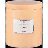 Blomus Scented Travertine Candle - 9 Cm, Ø 8 Cm - Frabli - Indian Tan - Beige - L 80CM