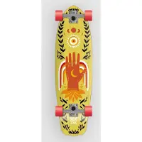 Flying Wheels Tarrot 32" Surfskate yellow Koko Uni