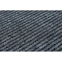 Rugsx Runner - Alfombrilla antideslizante GIN 2126 exterior, interior liverpool gris 100 cm 100x320 cm