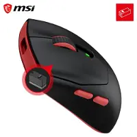 MSI Forge GM340 W Black WIRELESS Gaming Maus (S12-4301730-HH9)