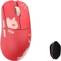 WLMouse Ying Red Cat -langaton pelihiiri, punainen