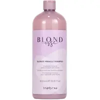 Inebrya BLONDesse Blonde Miracle Shampoo puhdistava detox-shampoo vaaleille hiuksille 1000 ml