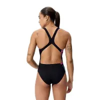 Speedo Female Placement Printed Powerback Uimapuku