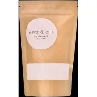 Ester & Erik Candle Sand - White - H:26.5CM