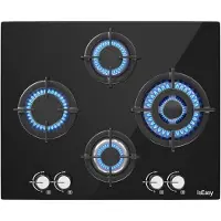 IsEasy MGBG?604B Glass Gas Cooktop