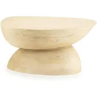 By-Boo Coffee table Cobble - natural 75x59x35 cm