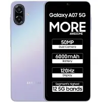 Samsung Galaxy A07 5G Dual SIM 64GB (4GB RAM) A076B/DS - Vaaleanvioletti