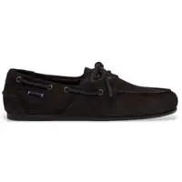Sebago for woman. 77124HW Owen Leather Moccasins black (36), Flat, Laces, Casual, Classic