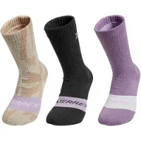 Adidas TERREX Multi 3 Pack Sock wonder taupe/grey six/powder plum 43-45