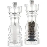 Cole and mason - London Suola- ja Pippurimylly 18 cm Kirkas
