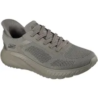 SKECHERS Bobs Squad Chaos Solid Step - Khaki green - 46