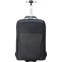 DELSEY PARIS Parvis Plus 2-pyöräinen Käsimatkatavara 51 cm Kannettavan tietokoneen taskun syvyys Musta