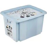 Keeeper Kannellinen laatikko 30L Karolina &amp;quot;Mikki Hiiri&amp;quot; 45x35x27cm sininen