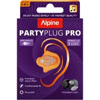 Alpine Partyplug Pro -korvatulpat 2025 (kirkas)
