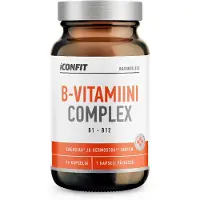 ICONFIT B-vitamiini Complex (B1 - B12), 90 kaps