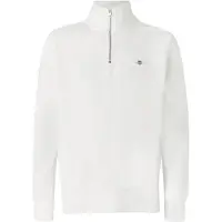 Gant for man. 2008005 Off-white Shield Half-Zip Jersey (XXL), Casual, Cotton