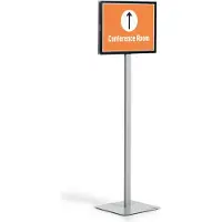 Durable Info Stand Basic -A3-lattiateline, antrasiitti