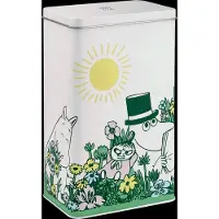 Muurla Mumin-Kaffedåse I Haven - White - 12X8X20CM