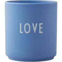 Design Letters suosikkikuppi 25 cl Love-sky blue
