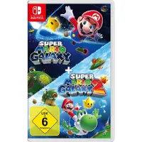 Super Mario Galaxy + Super Mario Galaxy 2 for Switch, Standard Edition, Adventure Game (10016121)