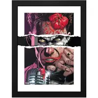Abysse Corp - DC Comics - The Joker Framed Print (30.5 x 40.6cm) - Kuva