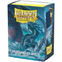 Dragon Shield Sleeves Standard Size Matte Midnight Blue (100ct)