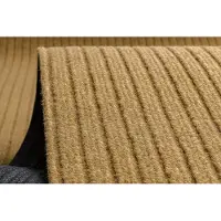 Rugsx Runner - Alfombrilla antideslizante CEYLON exterior, interior coco marrón 0226 200cm 200x200 cm