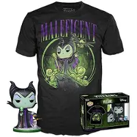 Funko POP! Disney T-paita Ja Eksklusiivinen Villanas Pahatar -figuuri