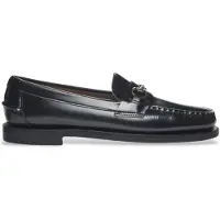 Sebago for woman. 7001CD0 Classic Joe Leather Moccasins black (38), Flat, None, Casual, Party