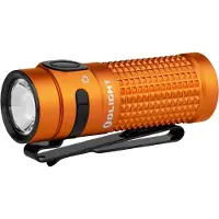 Olight Taskulamppu Baton 4 - 1300 lm / 63 mm / Ladattava, Oranssi