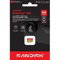 SanDisk Extreme GO 256GB microSDXC V30 U3 A2 (W160MB/s R240MB/s)