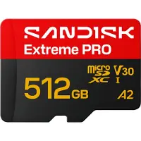 SanDisk 512 Gt Extreme PRO UHS-I U3 V30 microSDXC muistikortti