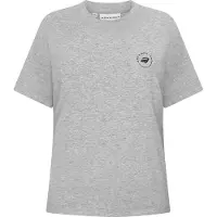 Röhnisch Women's Rohnisch Cotton Tee Grey Melange Lyhythihainen treenipaita XL
