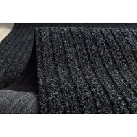 Rugsx Runner - Alfombrilla antideslizante CEYLON exterior, interior antracita 0923 200cm 200x290 cm