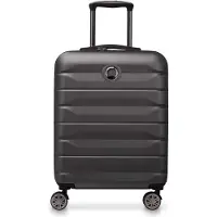 Delsey Air Armour 4-pyöräinen Käsimatkatavara 55 cm Musta